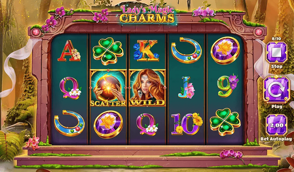 Enchanted Gameplay Awaits: Enter Lady's Realm of Magic Charms and Spinning Delights