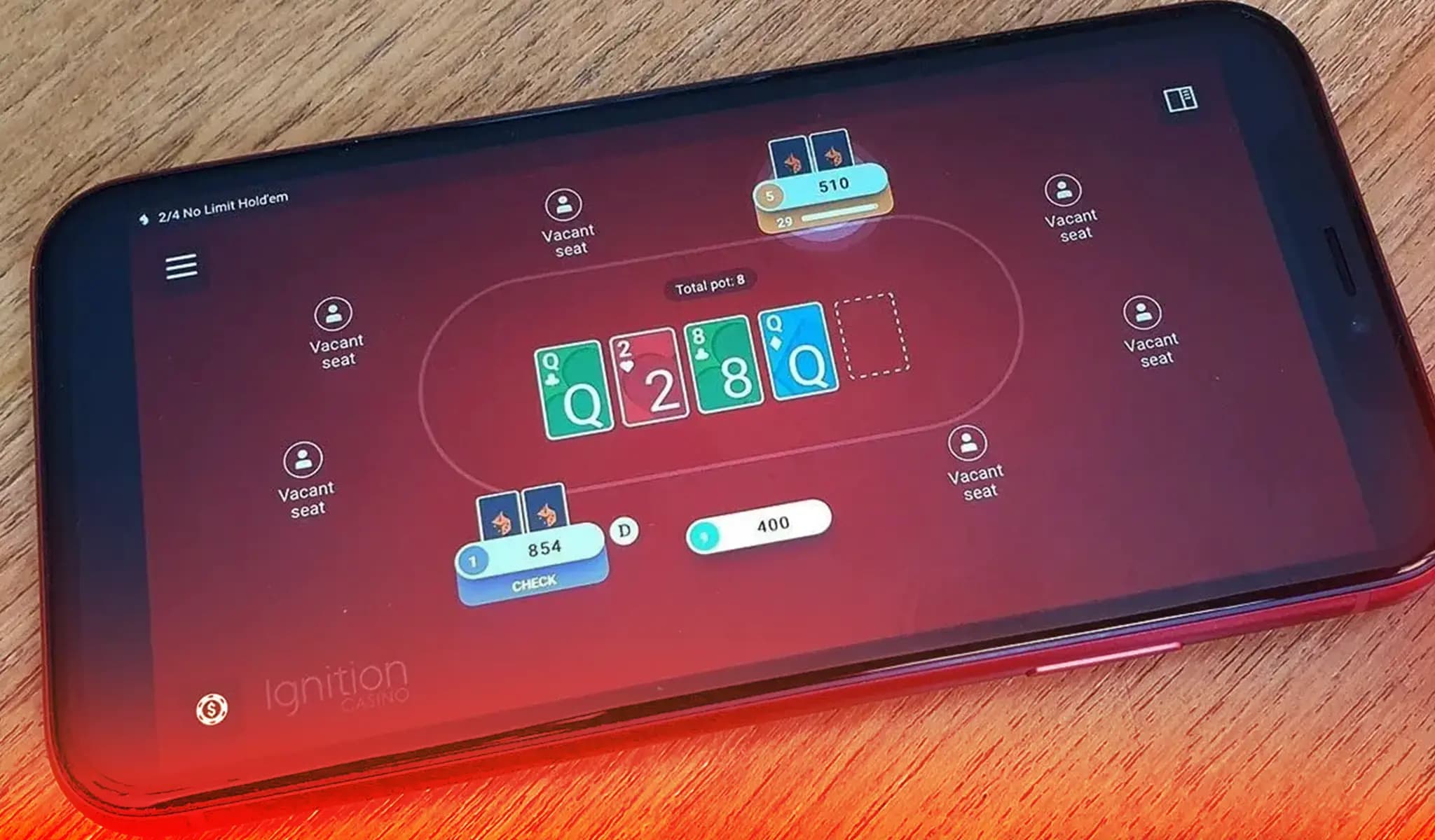 ignition poker app