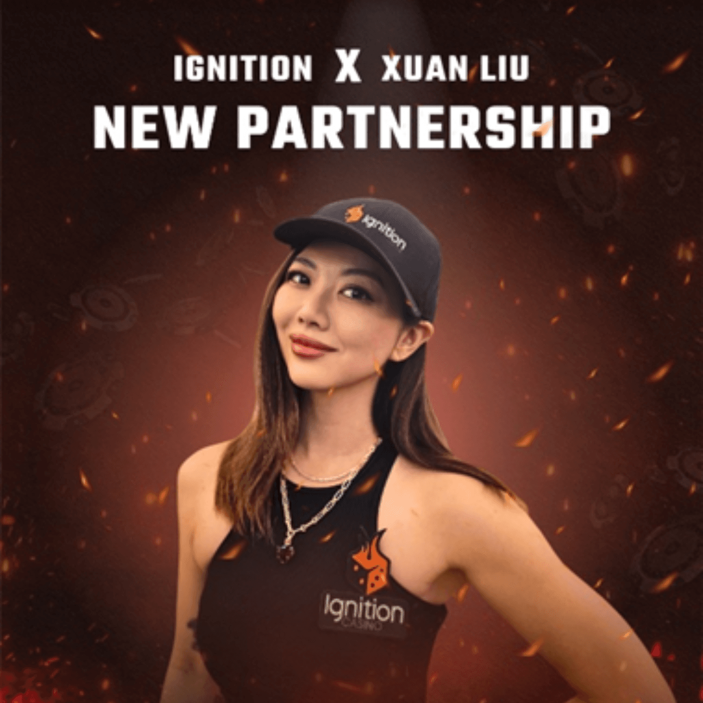 TOP-RANKED POKER PRO XUAN LIU ANNOUNCES PARTNERSHIP WITH IGNITION