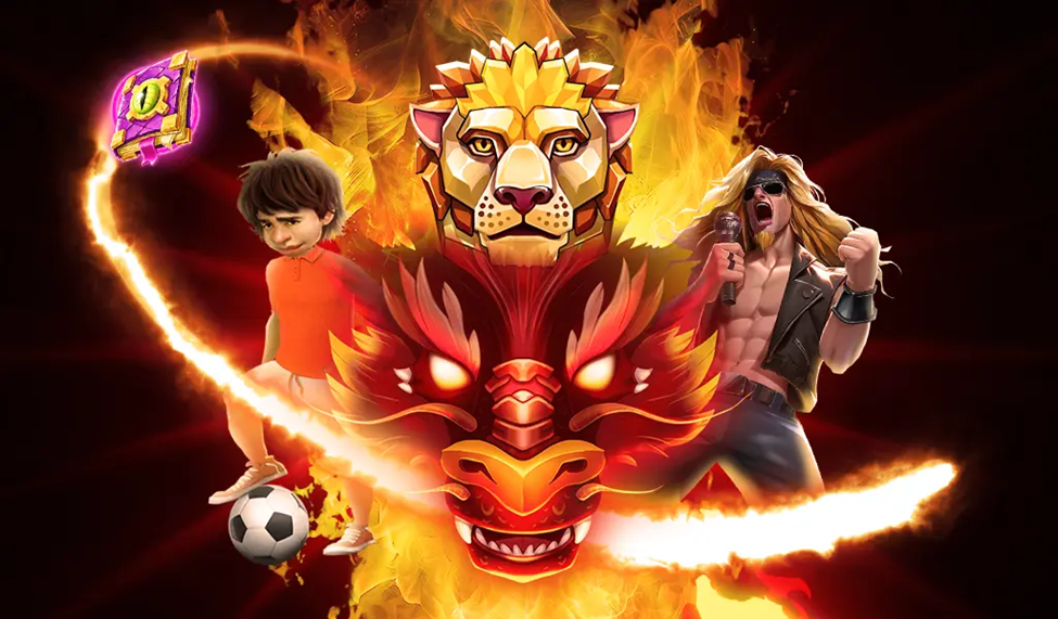 New slot games at Ignition Casino - Lair  of the White Tiger, Football X, Rockstar, Dragon's Crash