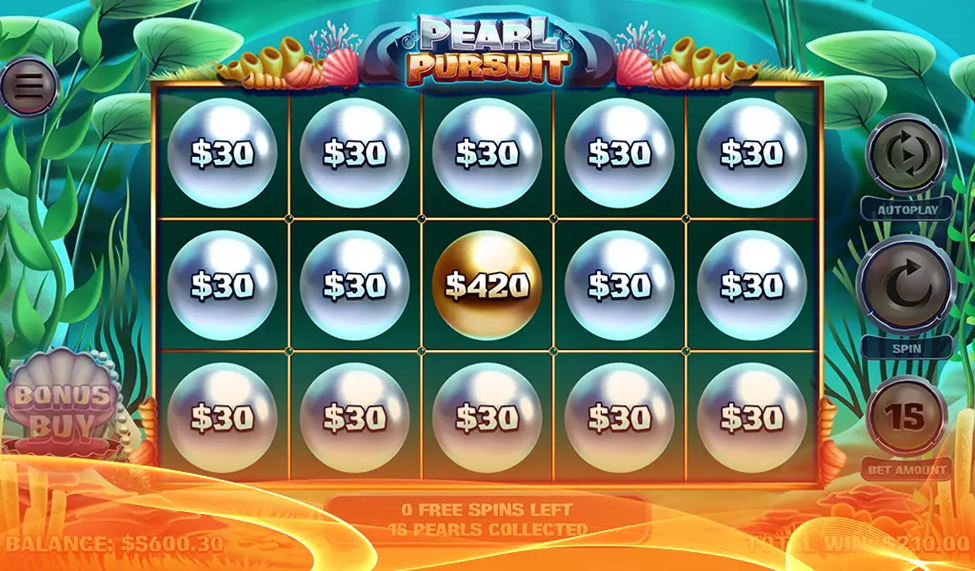 Dive into 'Pearl Pursuit' at Ignition Casino, with a sea of pearls ready for the taking. Chase underwater treasures now!