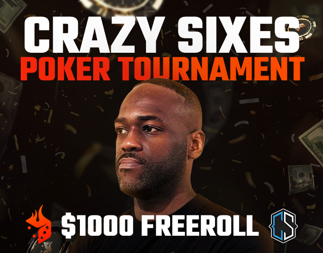 Crazy Sixes Ignition Poker Freeroll Tournament